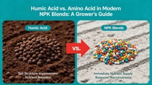 Humic Acid Enhances nutrientuptake Improves soilstructure